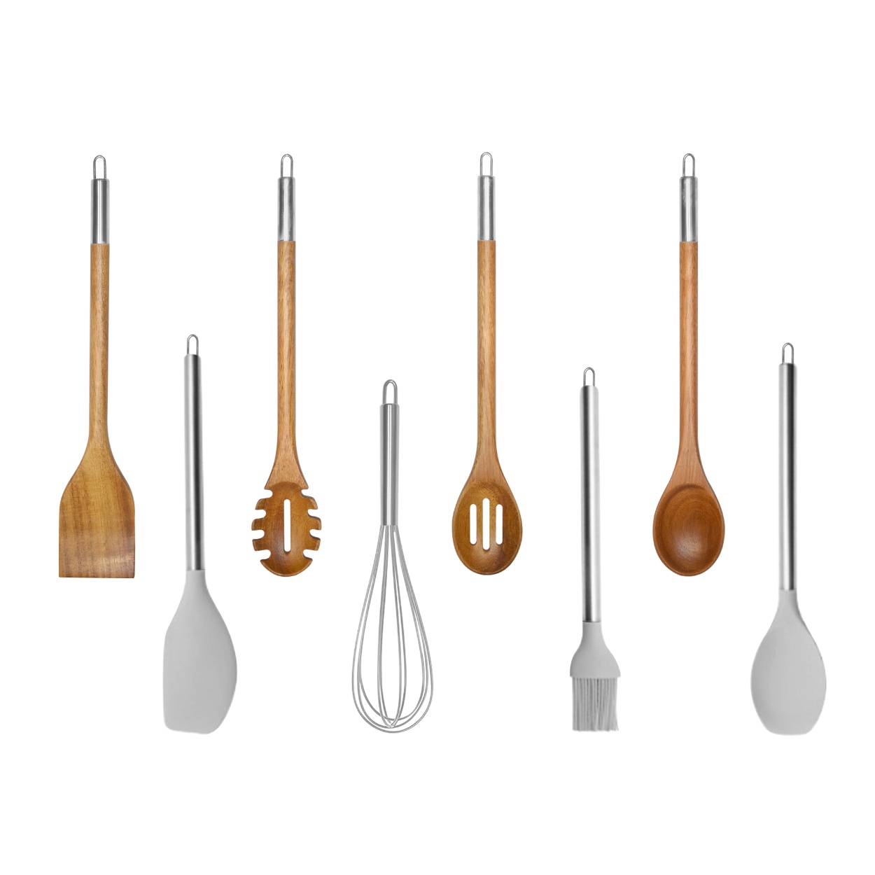 Wholesale Best Wooden Kitchen Utensil Set with Holder