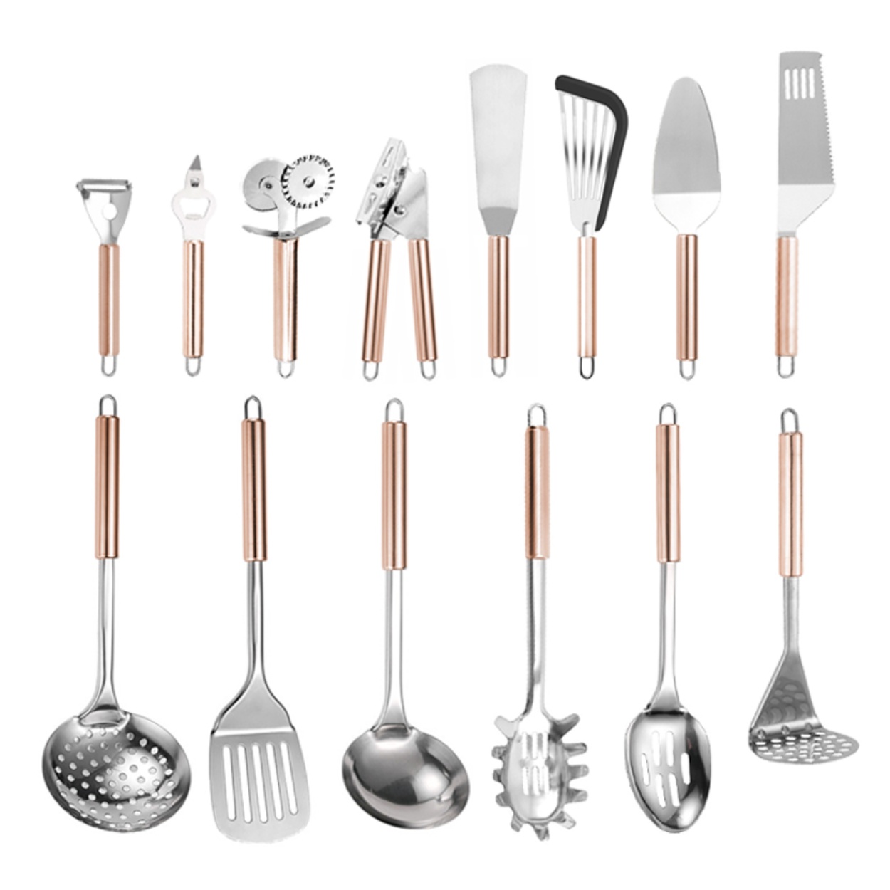 Wholesale Kitchen Utensils Stainless Steel Set Supplier