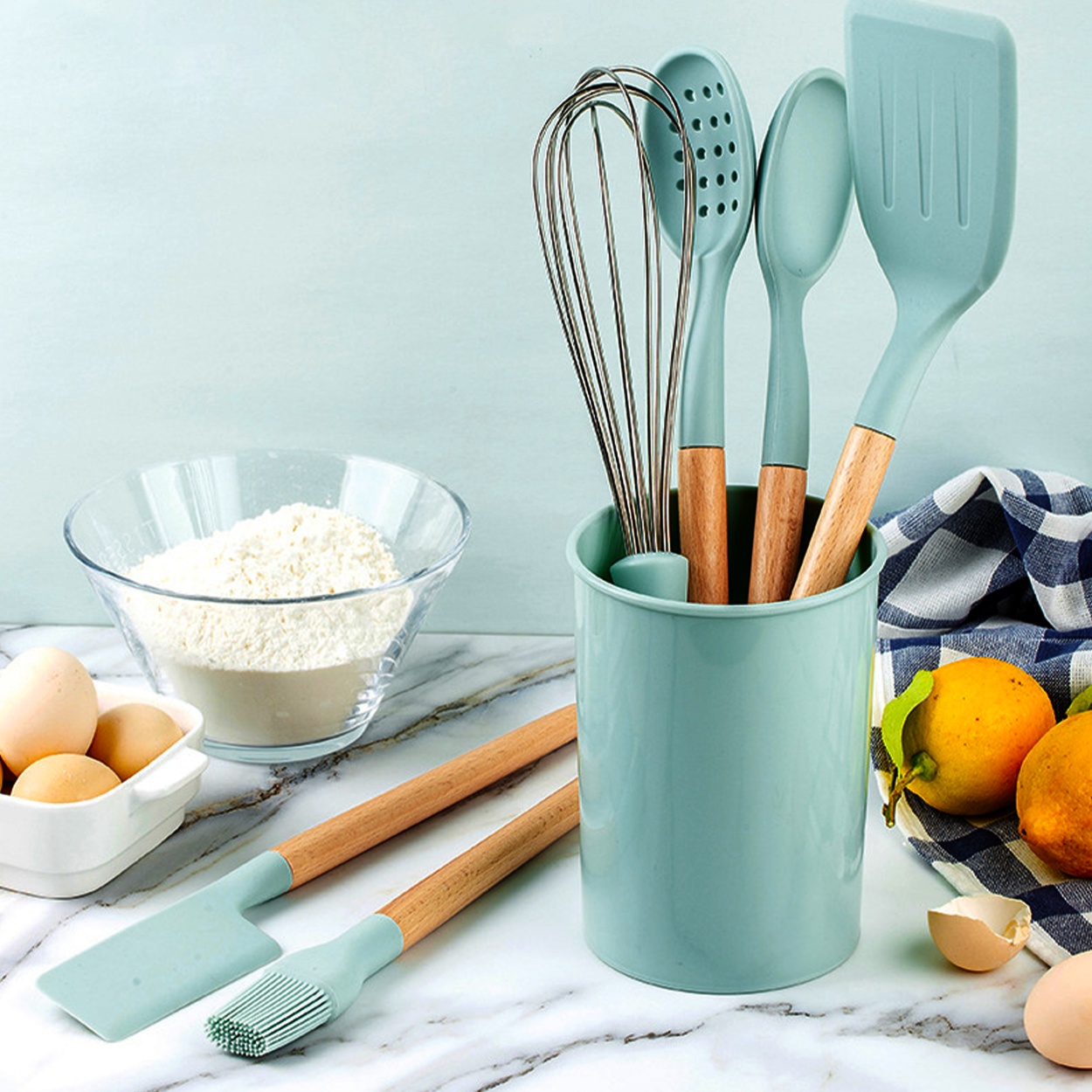 Wholesale Silicone Cookware Non Toxic Silicone Cooking Utensils