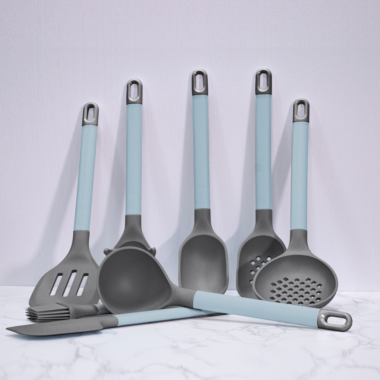 Wholesale Silicone Kitchen Tools Custom Cooking Utensils Set