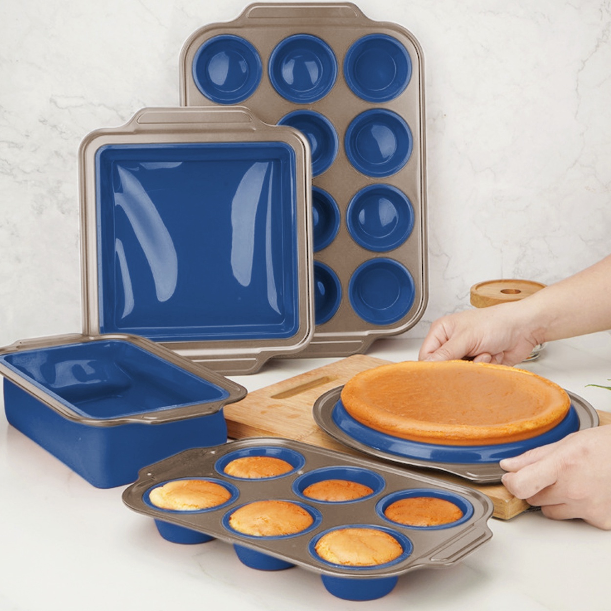 Custom Silicone Bakeware Collapsible Silicone Baking Tray