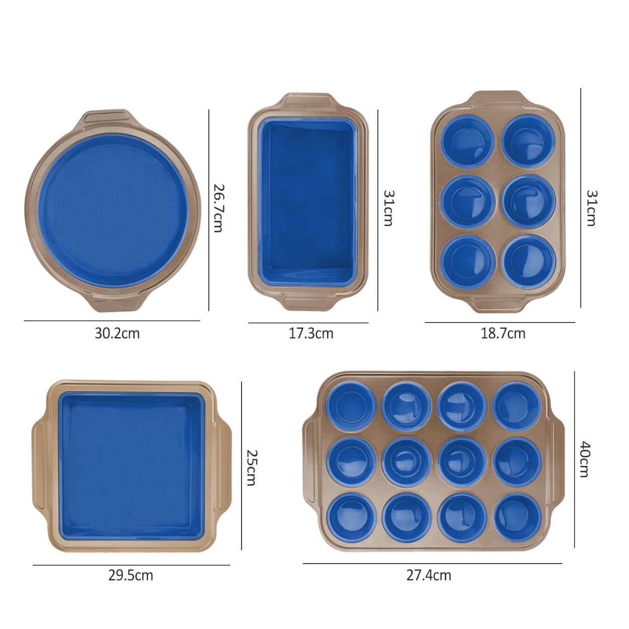 Custom Silicone Bakeware Collapsible Silicone Baking Tray