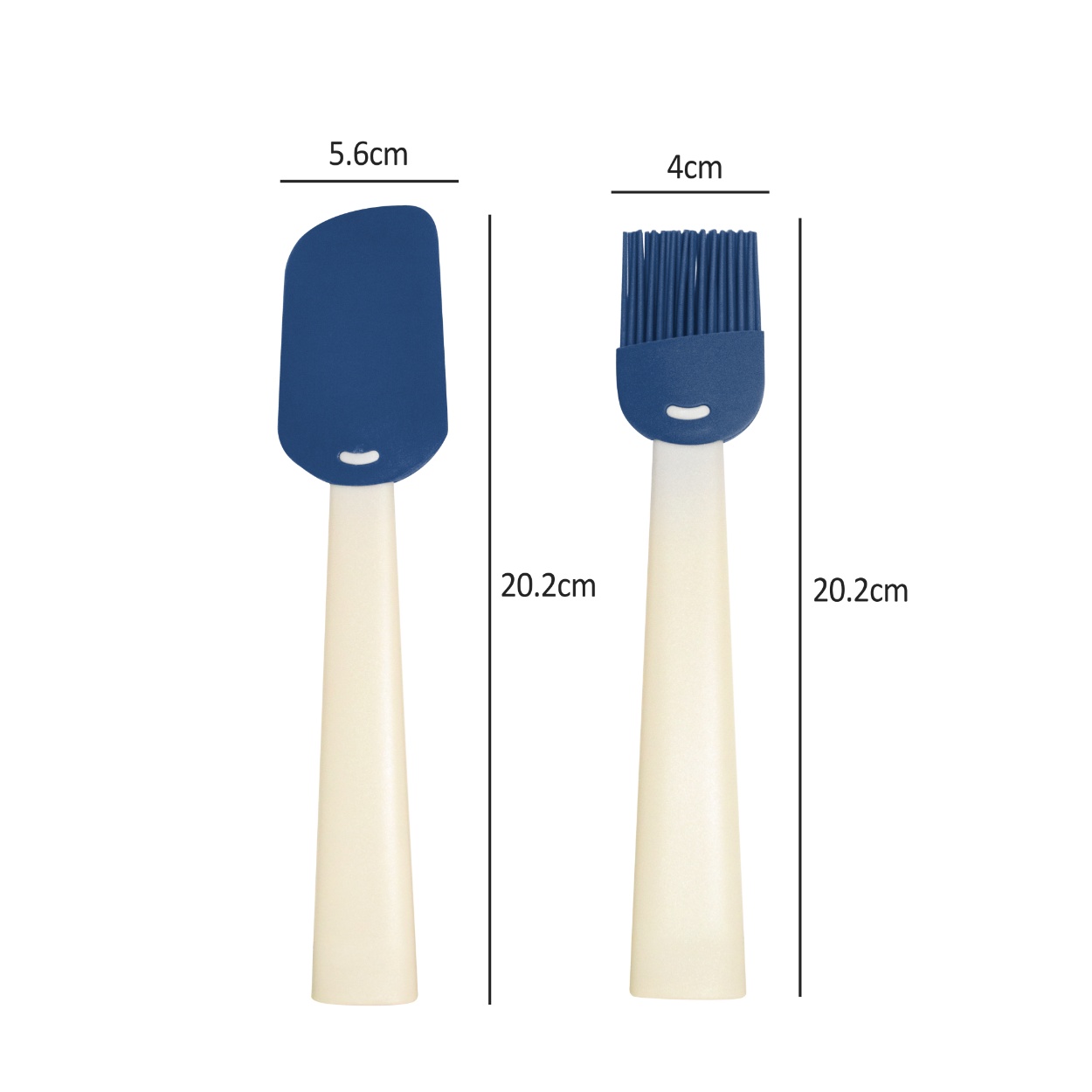 Wholesale Cute Design Small Silicone Oil Brush and Spatula