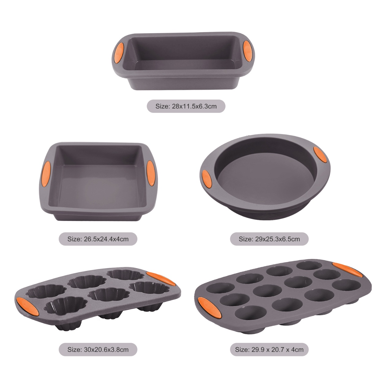 Wholesale Silicone Loaf Pan Silicone Baking Bread Mould