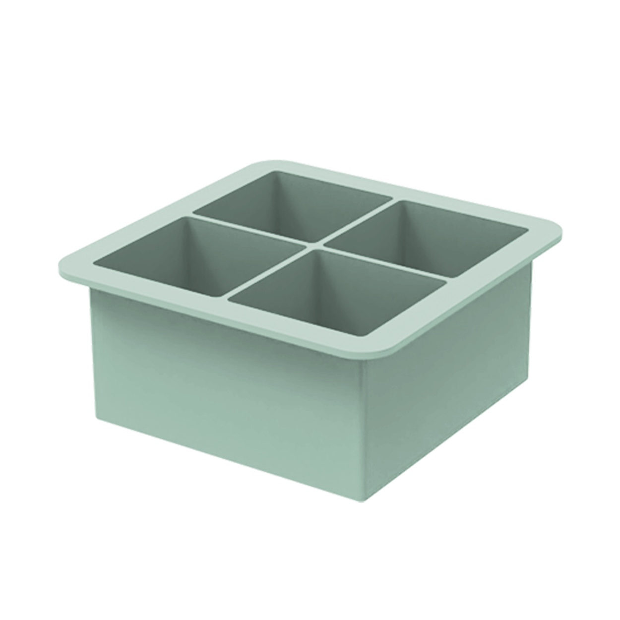 Wholesale Silicone Ice Cube Tray with Lid Reusable Ice Cube Sheet